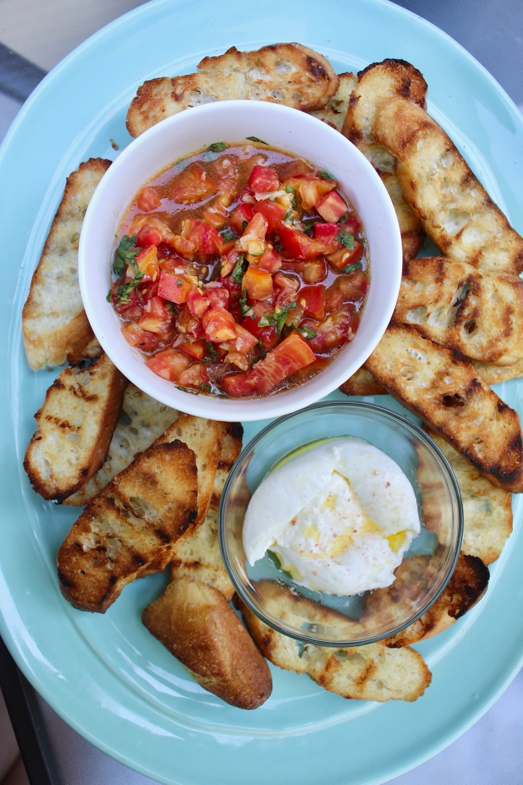 Burrata Bruschetta