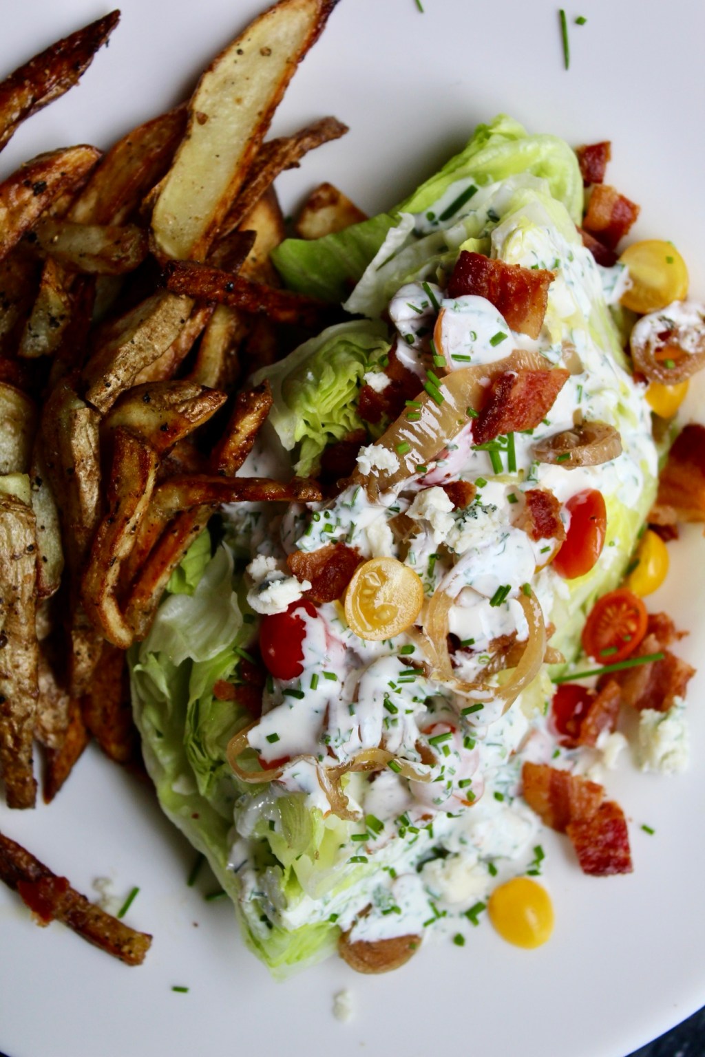 Loaded Wedge Salad with Homemade&nbsp;Ranch