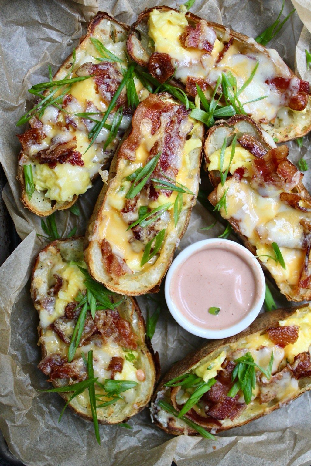 Breakfast Potato Skins